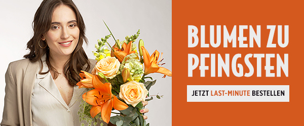 Jetzt Last-Minute Blumen zu Pfingsten bestellen!