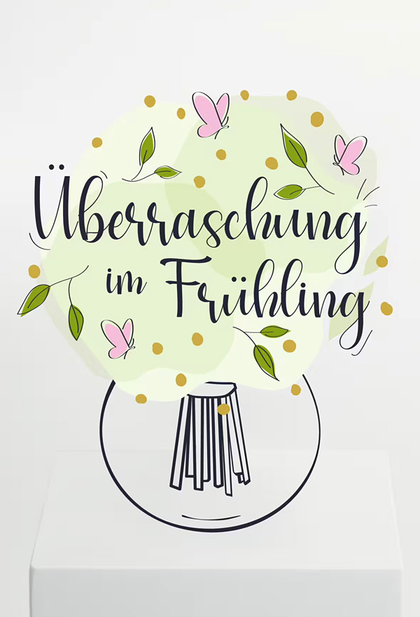 Überraschung im Frühling